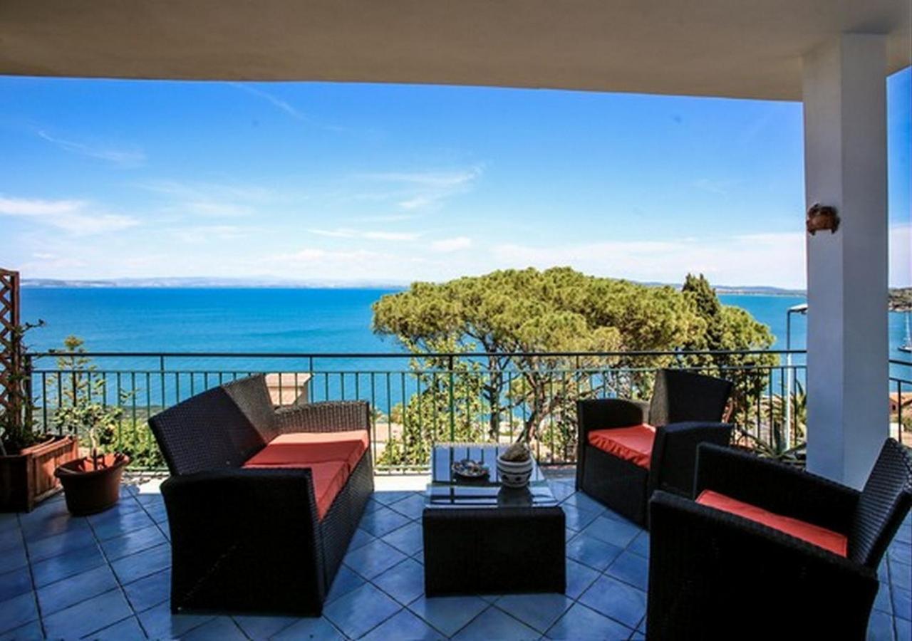 Terrace Sea View Apartment ปอร์โต ซานโต สเตฟาโน ภายนอก รูปภาพ