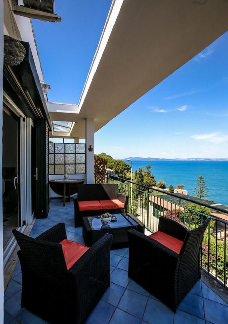 Terrace Sea View Apartment ปอร์โต ซานโต สเตฟาโน ภายนอก รูปภาพ